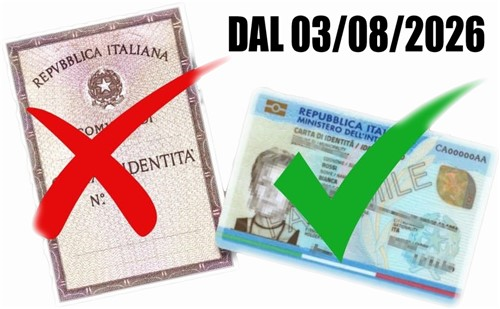Carta d'Identità Cartacea.