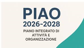Adozione del PIAO 2026-2028 Consultazione pubblica
